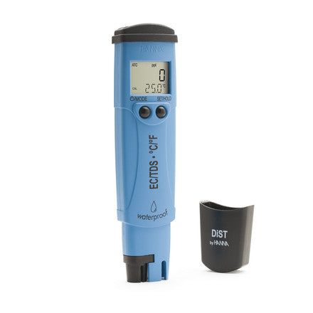 Waterbestendige zakformaat EC/TDS/temp.-tester, Hanna