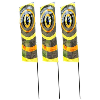 Velda vogelafweervlaggen 100 cm 3 st